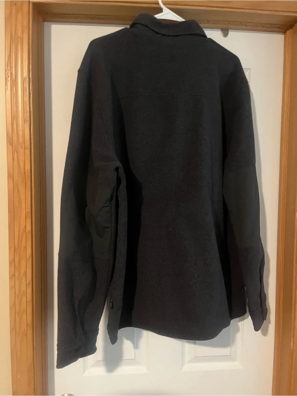 The North Face Men's Black Snap-Front Fleece Pullover